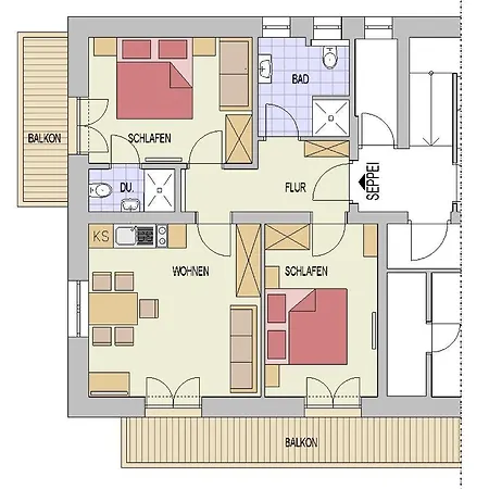 Apartment Feriennest Leitner